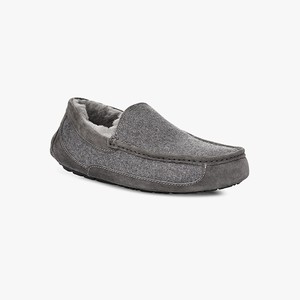 Ugg Ascot Wool Tofflor Herr Grå (840675ORX)